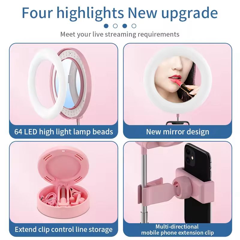 Multifunction Makeup Mirror